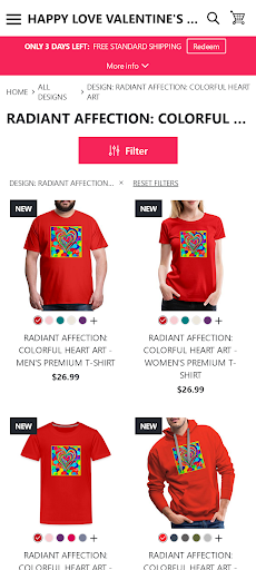 Happy Love Valentine's Shop ekran görüntüsü
