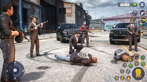 Open World Gangster Car Game ekran görüntüsü
