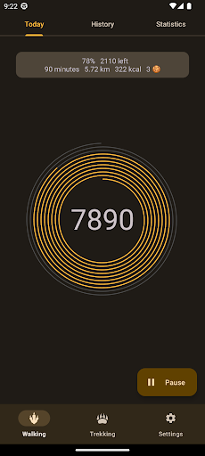 TrekTrack Step Counter ekran görüntüsü