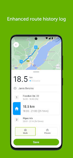 Mapon Driver ekran görüntüsü