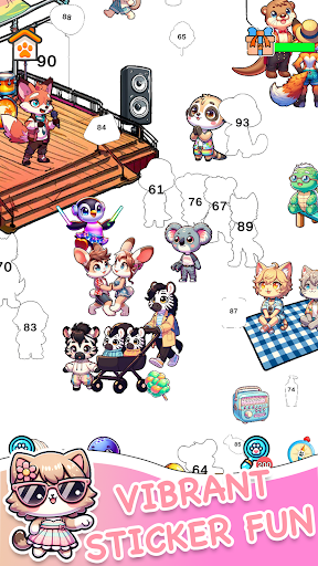 Animal Sticker Book ekran görüntüsü