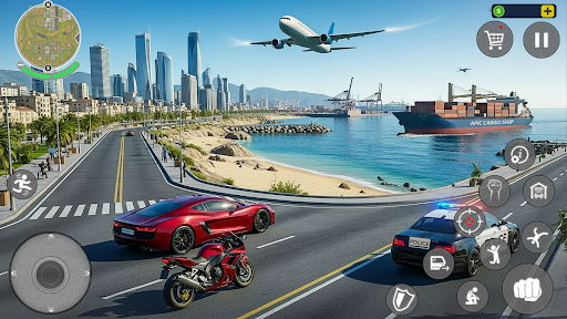 Open World Multi Vehicle Game ekran görüntüsü