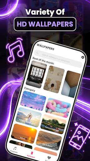 Phone Ringtone & HD Wallpapers ekran görüntüsü