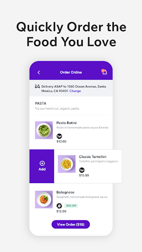 Dine by Wix ekran görüntüsü