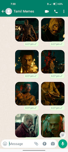 Jawan Animated Stickers ekran görüntüsü