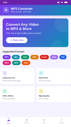 MP3 Converter: Video to Audio ekran görüntüsü