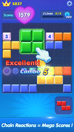 Crush Block:Block Puzzle Match ekran görüntüsü