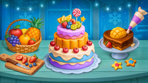 Cake Maker: Diy Cooking Games ekran görüntüsü