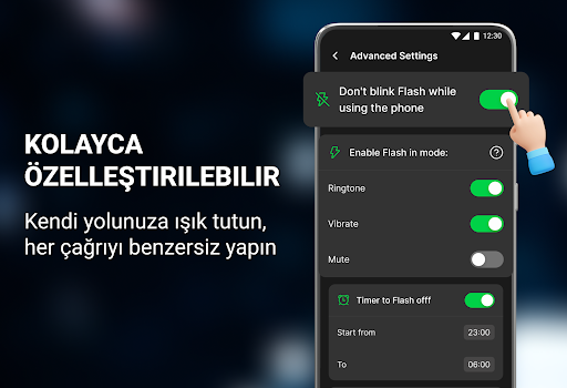Flash Alert & Led Flashlight ekran görüntüsü