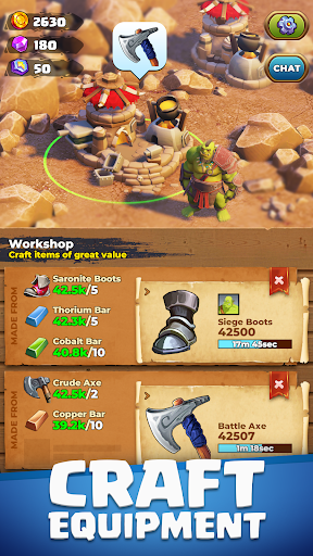 Orecraft: Orc Mining Camp ekran görüntüsü