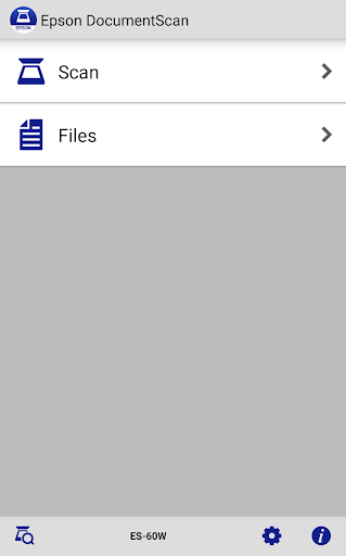 Epson DocumentScan ekran görüntüsü