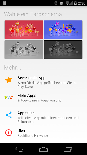 Lollipop Live Wallpaper ekran görüntüsü
