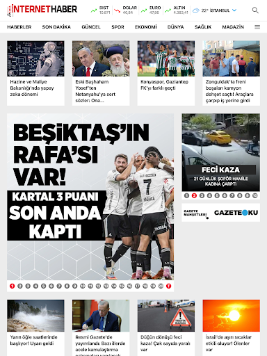 İnternetHaber ekran görüntüsü