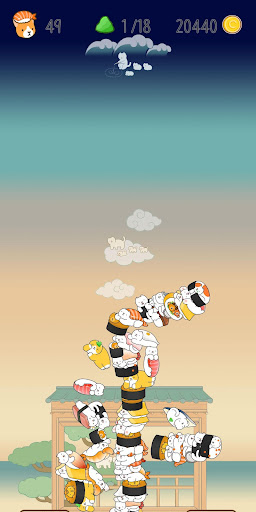 Neko Sushi - Stack Game ekran görüntüsü