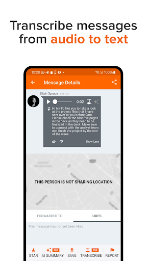 Voxer Telsiz Bas-Konuş ekran görüntüsü