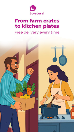 LoveLocal: Grocery App ekran görüntüsü