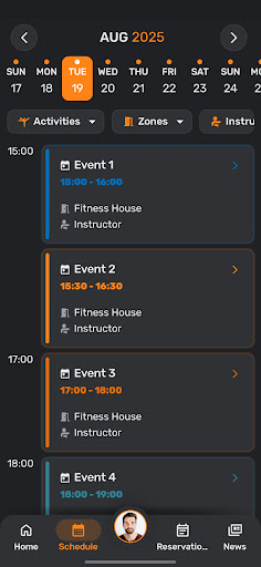 Fitness House Bulgaria ekran görüntüsü