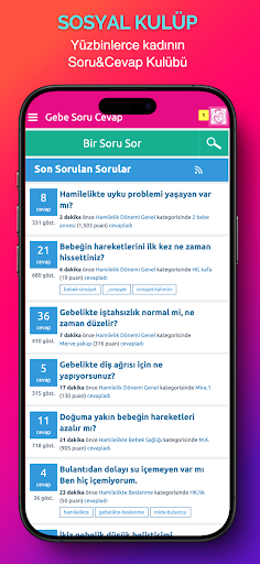 Gün Gün Gebelik Takibi Pro ekran görüntüsü