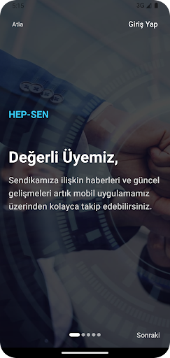 HEP-SEN ekran görüntüsü