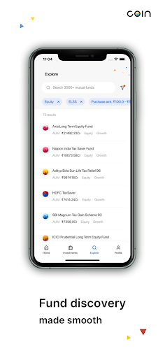 Coin by Zerodha - Mutual funds ekran görüntüsü