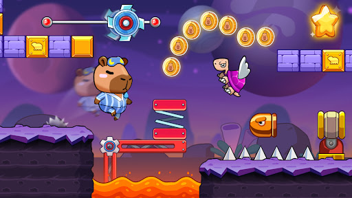 Super Capybara Adventure ekran görüntüsü