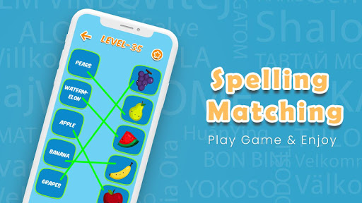 Kids Spelling Match Games ekran görüntüsü