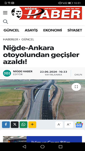 Niğde Haber ekran görüntüsü
