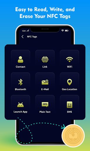 NFC Tag Reader, Writer & Erase ekran görüntüsü