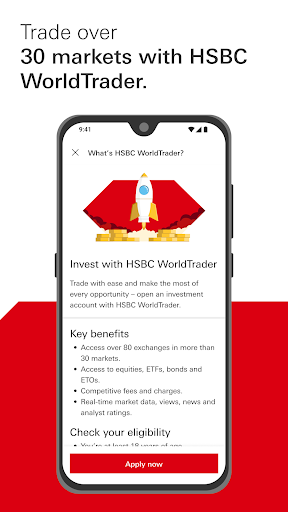 HSBC Australia ekran görüntüsü