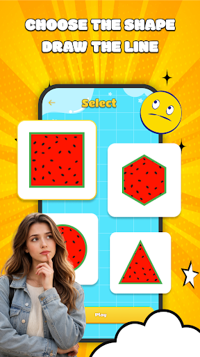 Draw Line Around Watermelon ekran görüntüsü