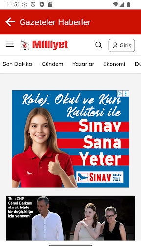 Gazeteler Son Dakika Haberler ekran görüntüsü