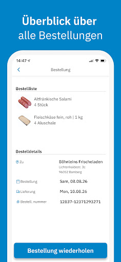 Böhnlein BestellApp ekran görüntüsü