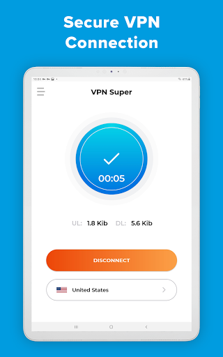 VPN -super unlimited proxy vpn ekran görüntüsü