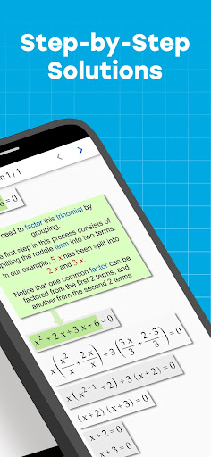 Algebrator-step-by-step solver ekran görüntüsü