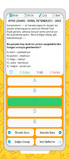 KPSS-AGS Çalışma Soruları ekran görüntüsü