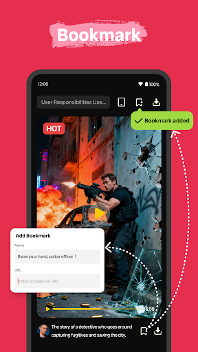 Video Downloader Browser ekran görüntüsü