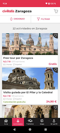 Guía de Zaragoza por Civitatis ekran görüntüsü
