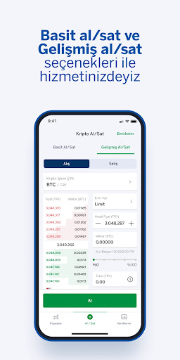 Garanti BBVA Kripto ekran görüntüsü