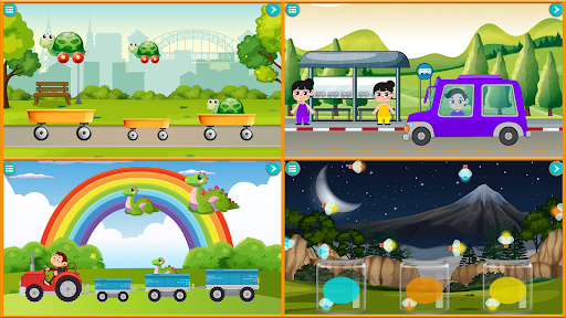 Shape Color Size Game for Kids ekran görüntüsü