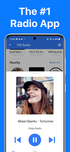 FM Radio ekran görüntüsü