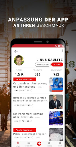 Eilmeldung Deutschland ekran görüntüsü