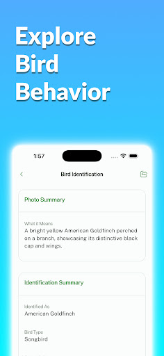 Bird Identifier: Birding ekran görüntüsü