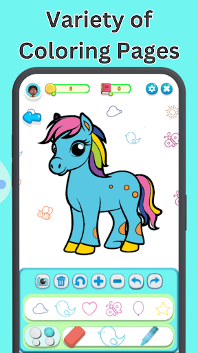 Coloring book: Play & Learn ekran görüntüsü