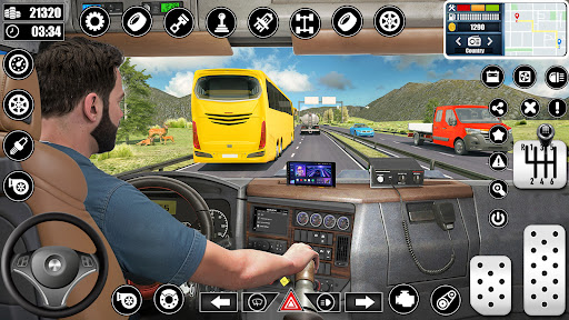 Heavy Truck Driving Cargo Game ekran görüntüsü