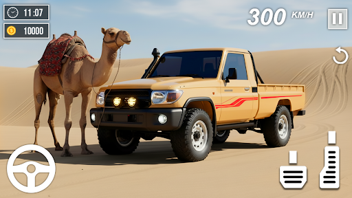 Land Cruiser Jeep 4x4 Oyunu 3D ekran görüntüsü