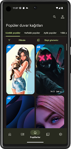 backiee (Wallpaper Studio 10) ekran görüntüsü