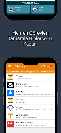 GiftCash - Kolay Para Kazanın ekran görüntüsü