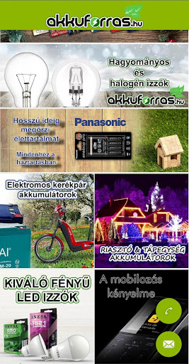 AkkuForrás ekran görüntüsü