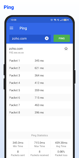 Ping Tool - DNS, Port Scanner ekran görüntüsü