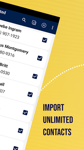 Vcf File Contact Import ekran görüntüsü